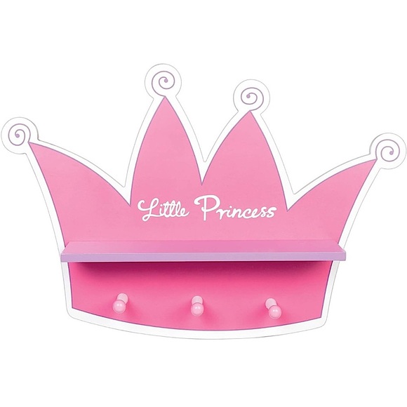 Princess Bedroom Accessories in Pink and White - Picture 13 of 16